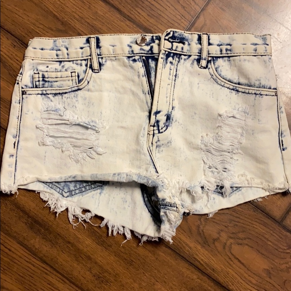 Forever 21 festival Jean shorts